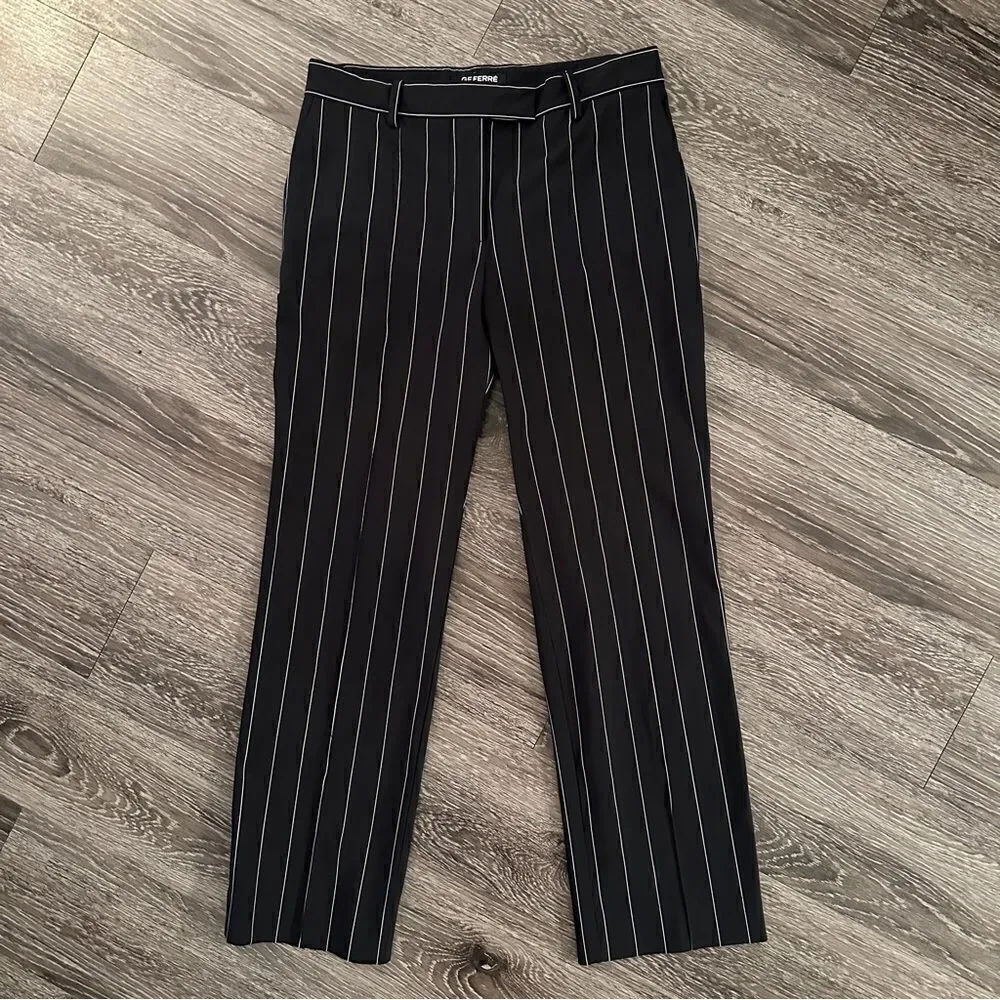 Gianfranco Ferre Pinstripe Trousers